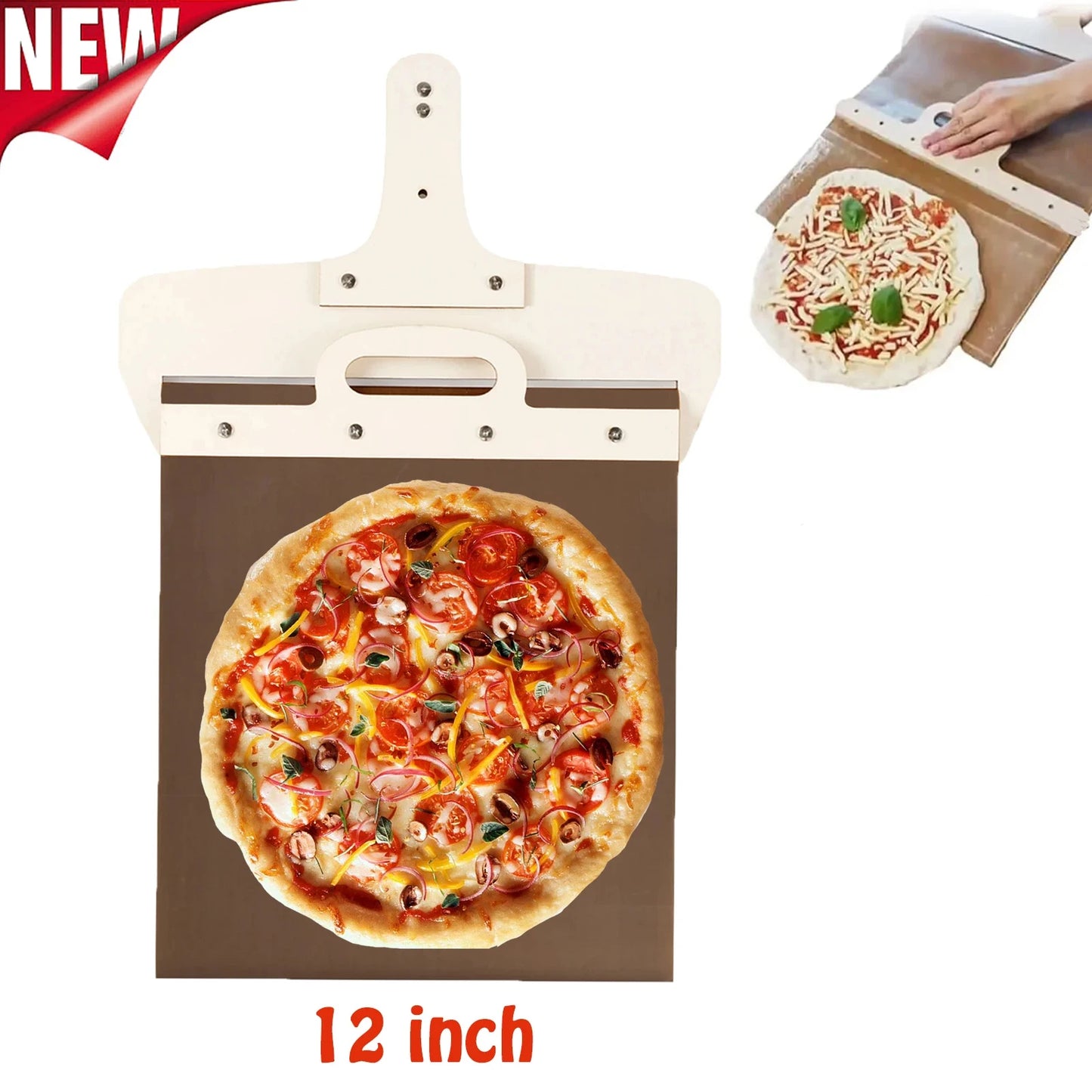ElitePeel™ Sliding Pizza Peel 2.0